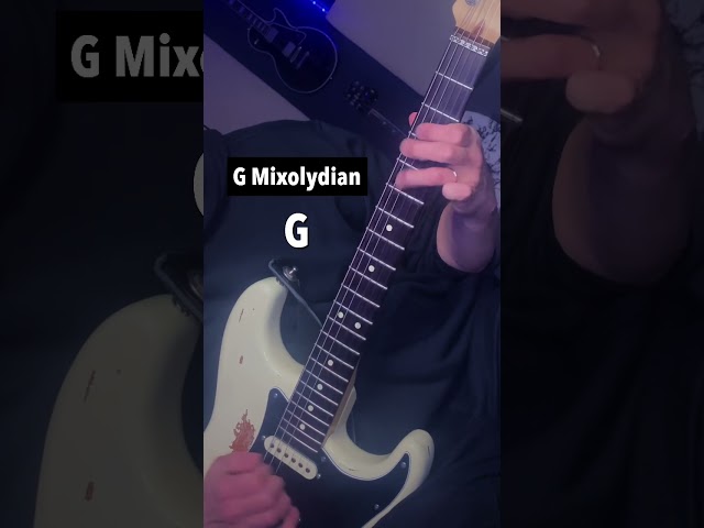 G Mixolydian guitar licks 🎸