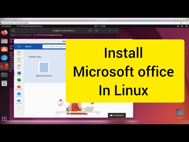 How to Install Microsoft Office on Linux