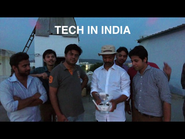 Tech in India -drone opening shot