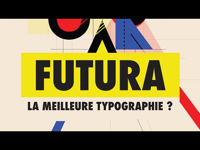 Futura la meilleure typographie depuis 100 ans