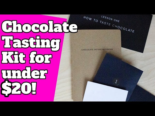 The BEST Beginner Chocolate Kit? Trying out The Chocolate Bar's Tasting Course!