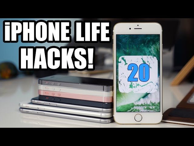 20 INCREDIBLE iPhone Life Hacks You Have to Know!