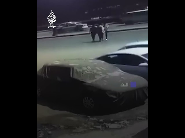 سيارة تدهس 4 أشخاص في مصر
