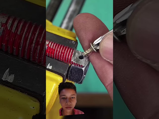 diy cable wire security tool with bolt and nut title # fastening #unique boy