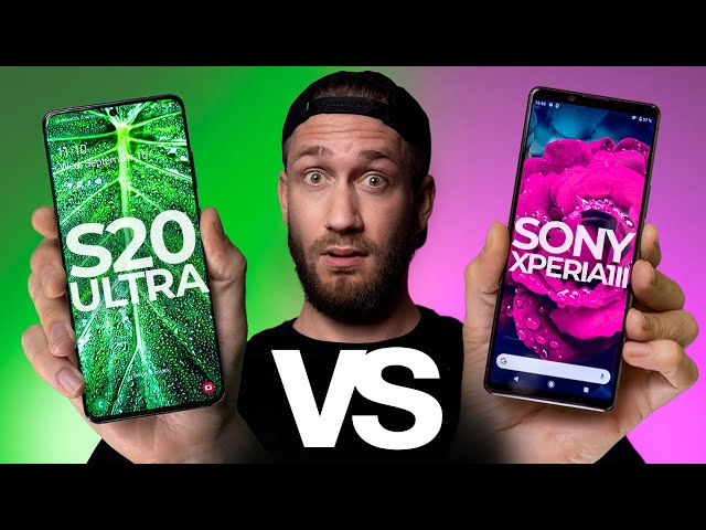 Sony Xperia 1 II vs Samsung Galaxy S20 Ultra! | VERSUS