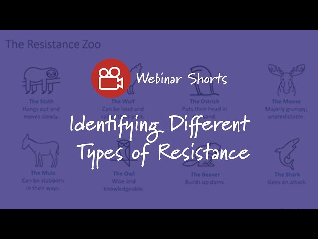 Identifying Different Types of Resistance During Change | Prosci