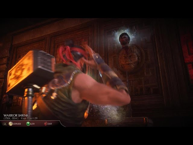 Mortal Kombat 11 Final Head Placed in Kyrpt Part 1