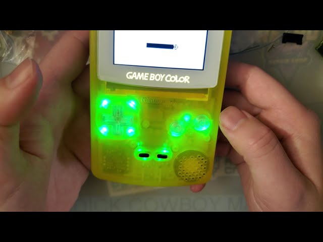 FunnyPlaying Game Boy Color Button LED Kit