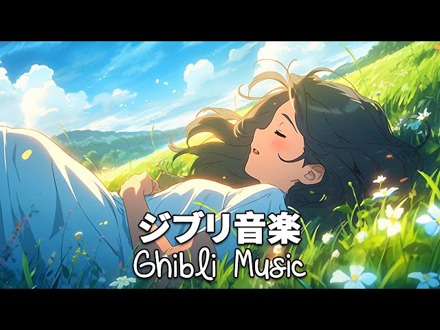 [Ghibli Music 2024] 🌻 3 Hours Ghibli Medley Piano 💛 The Best Ghibli Piano Collection Ever, You Wil