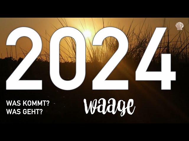 WAAGE 2024 - WAS KOMMT? WAS GEHT? ♎️ JAHRESLEGUNG TAROTLEGUNG KARTENLEGUNG