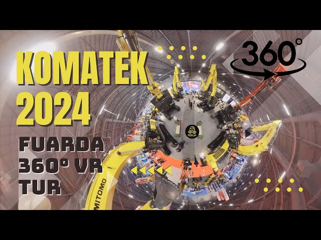 Komatek 2024 Fuarında 360 VR Tur - 360 VR Tour at Komatek 2024 Exhibition