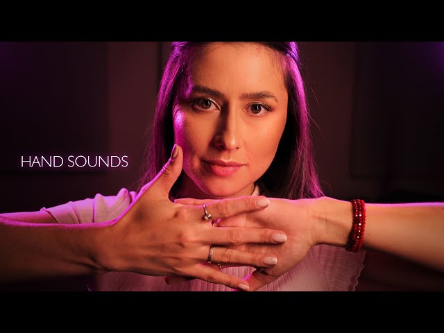 ASMR Gentle hand sounds to calm you down ✨ Mouth Sounds and Minimal Talking