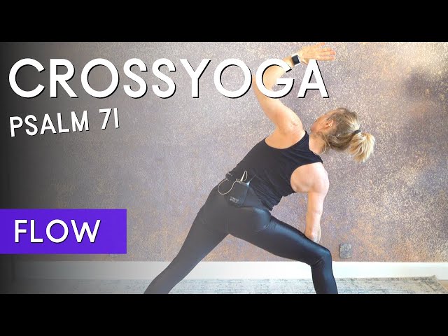 30 Minutes Sweaty CrossYoga Flow. Faith, Breath and Movement. Christian Yoga