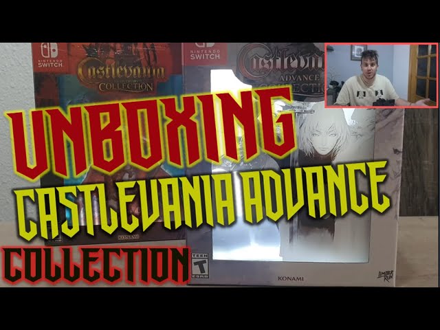 UNBOXING COLLECTOR'S EDITION CASTLEVANIA ADVANCE COLLECTION - [ Limited Run Games ] #55