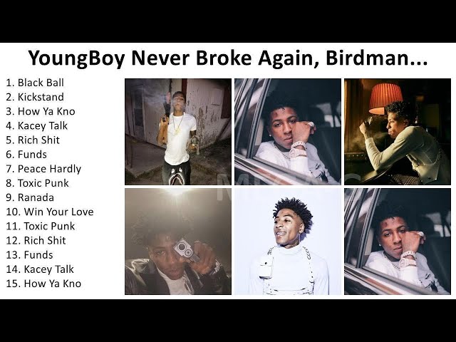 1 HOUR Of NBA youngboy Songs To Vibe To