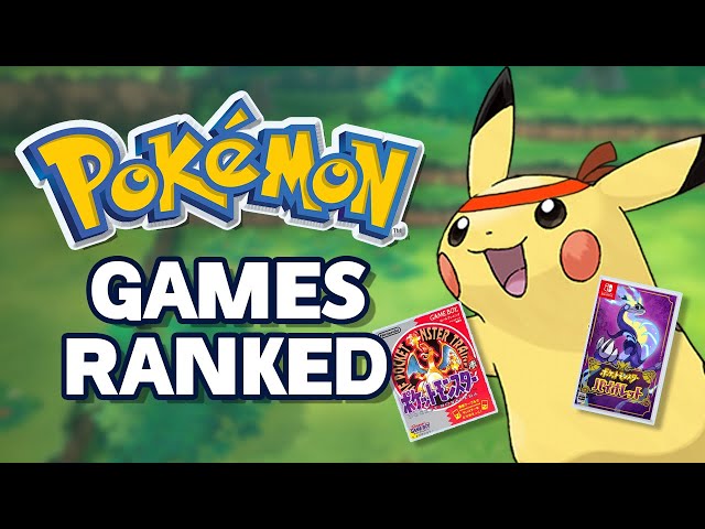 The BEST Pokémon Games for Learning Japanese