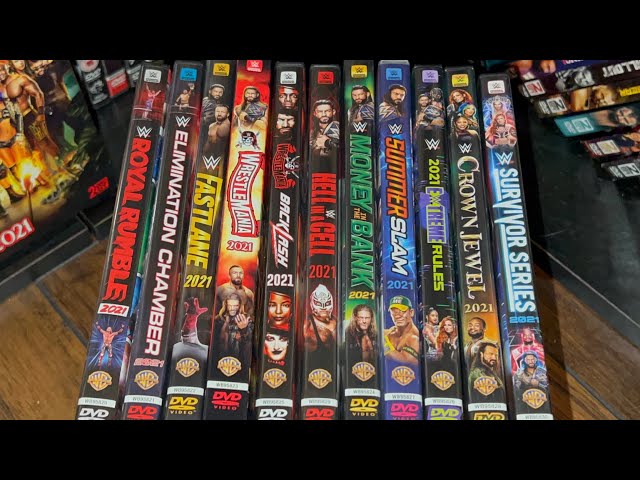 WWE 2021 PPV DVD Collection Review
