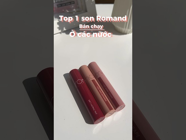 Top1 son Romand bán chạy ở các nước ❤️ #thanhnu00 #lipstick #makeup #romandvn