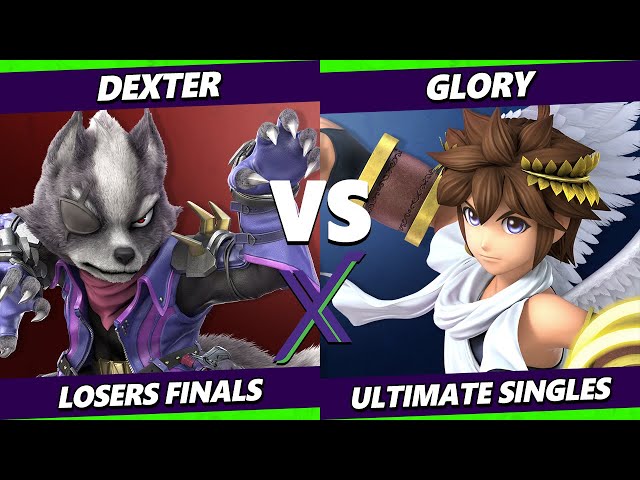 S@X 565 LOSERS FINALS - Glory (Pit) Vs. Dexter (Wolf) Smash Ultimate - SSBU