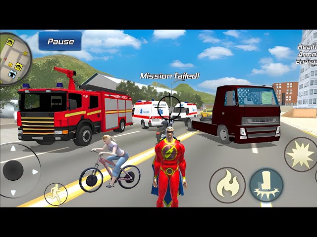 Amazing Powerhero Vegas Town Simulator Drive New Vehicles #28 - Android Gameplay