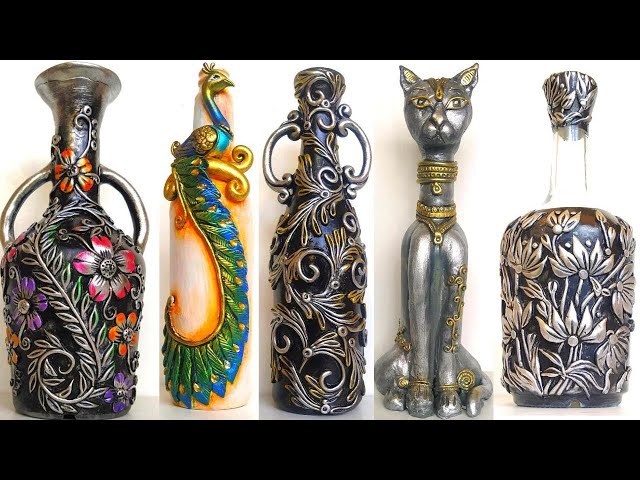 5 Unique Bottle Craft Ideas