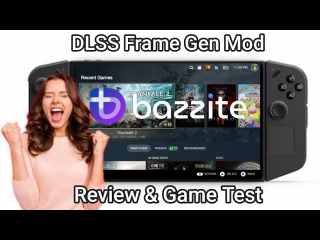 DLSS Free Mod On Legion Go with Bazzite OS | Game testing and review