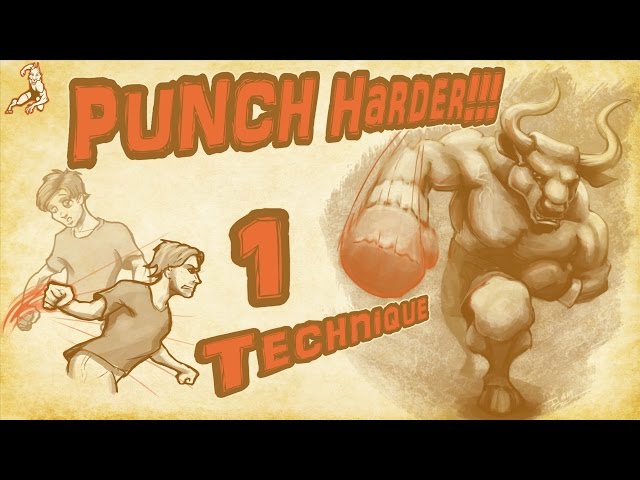KNOCKOUT PUNCH!! 1 technique for punching power