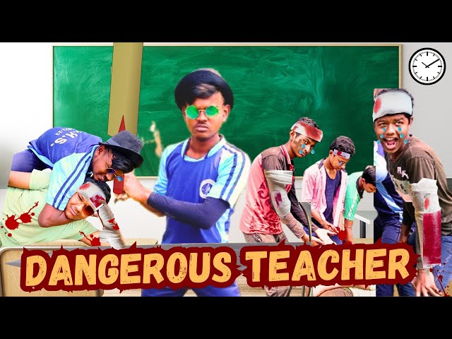 Desi Dangerous Teacher | Funny Video | বাংলা ফানি ভিডিও | Bengali comedy video @Bongcomedyclub