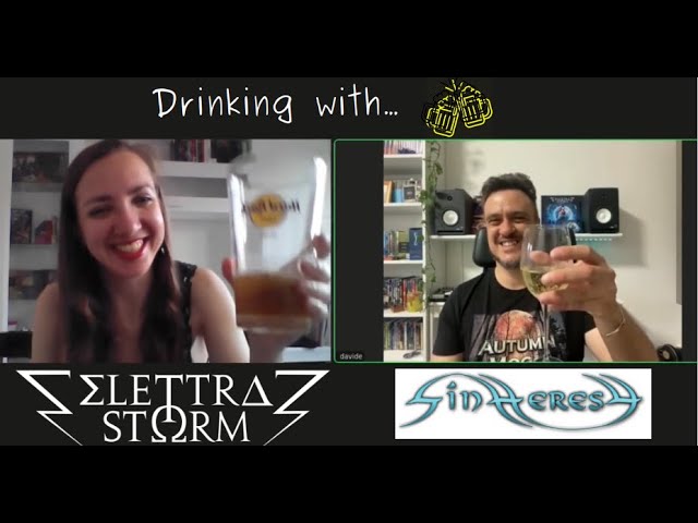 Drinking with Davide Sportiello (Elettra Storm, Sinheresy) - fun with Lordi, Trieste coffee, keytar
