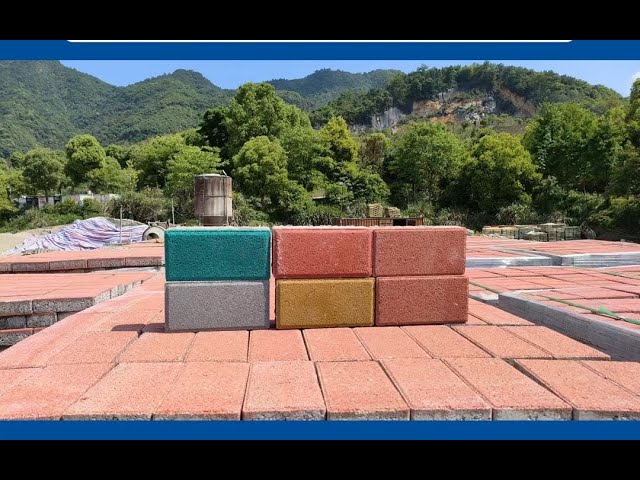 "Unveiling! Super Cool Non-Burning Brick Machine | The Magical Non-Burning Brick Production Process"