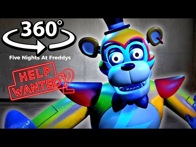 360° The SCARIEST BEARS are in FNAF HELP Wanted 2 VR