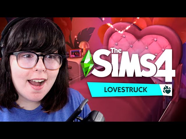HEART BED & POLYAMORY?! // The Sims 4 Lovestruck Expansion Pack Trailer Reaction