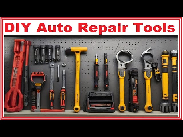 Top 8 Must-Have Tools for DIY Auto Repairs / Essential Tools for DIY Auto Repairs / Car repair tools