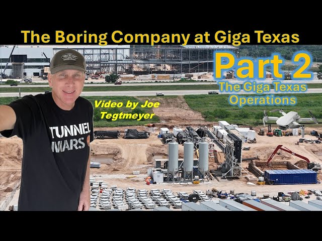 Boring Company Tour Part 2 ... Giga Texas Plans, TBM Design & Iteration, New Boring Machines & More!