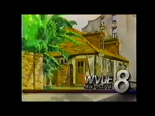 WVUE (ABC, Now Fox) Station ID 1987