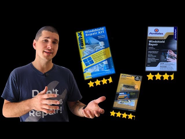 How to Fix Windshield Chips at Home using the 3 Highest Rated Kits on Amazon.