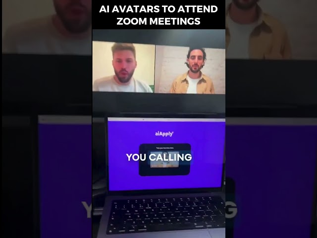 AI Avatars to Attend Zoom Meetings | #zoommeeting