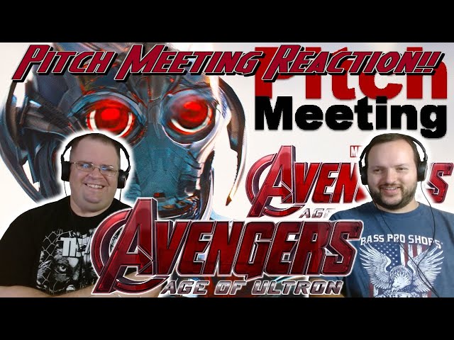 The Avengers: Age of Ultron PITCH MEETING | REACTION!!