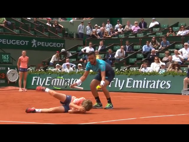 Tennis Fights (Dangerous moments in tennis, drama and disrespectful players)