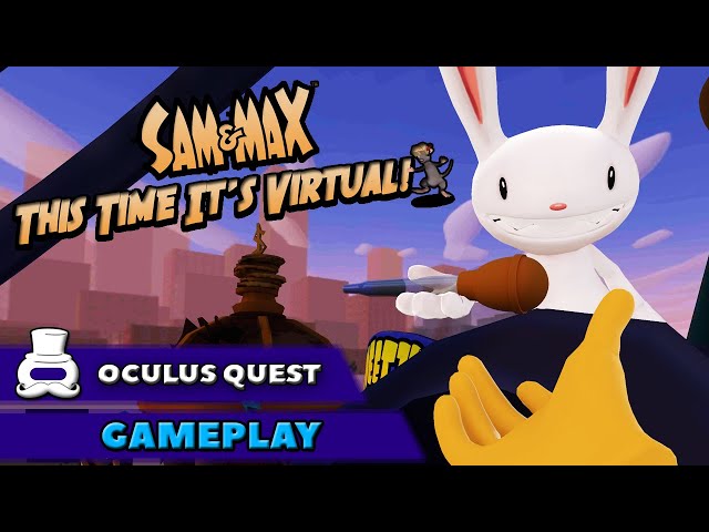 Sam and Max This Time It's Virtual Quest Gameplay