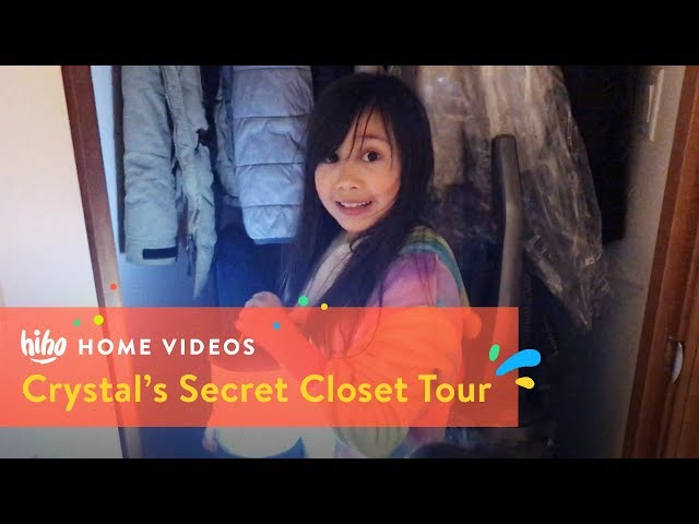 Crystal's Secret Closet Tour | Home Videos | HiHo Kids