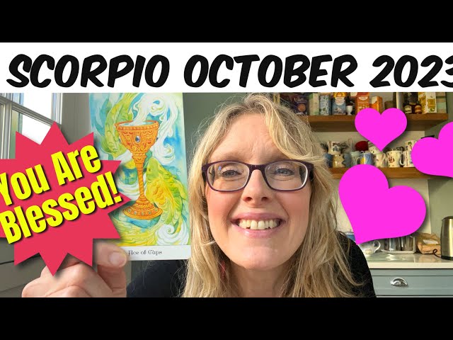 HOW TO THRIVE IN OCTOBER? SCORPIO YOU ARE TRULY BLESSED, JUST OPEN YOUR HEART AND LET THEM IN! ♥️