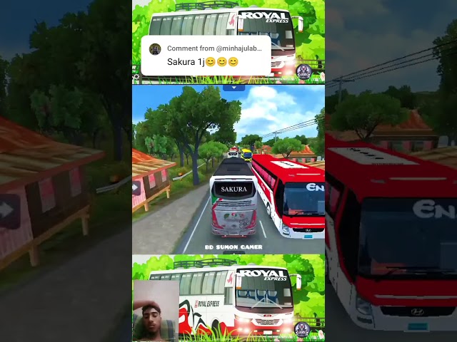 Desh Travels VS Sakura #busgamer #bussimulator