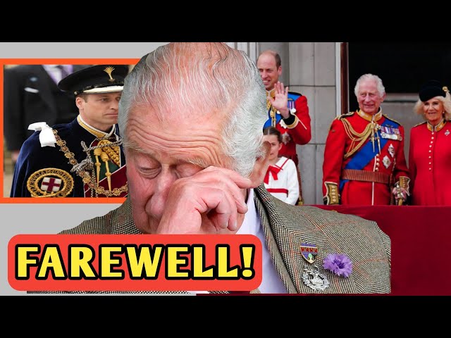 FAREWELL🔴 King Charles make his Last Appearance at the Balcony as He RELINQUISH the Throne.
