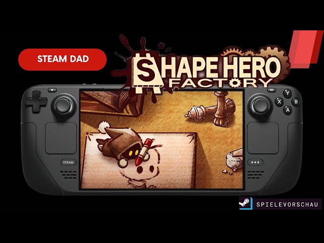 ShapeHero Factory ist das BESTE Spiel der Steam Spielevorschau | Steam Deck