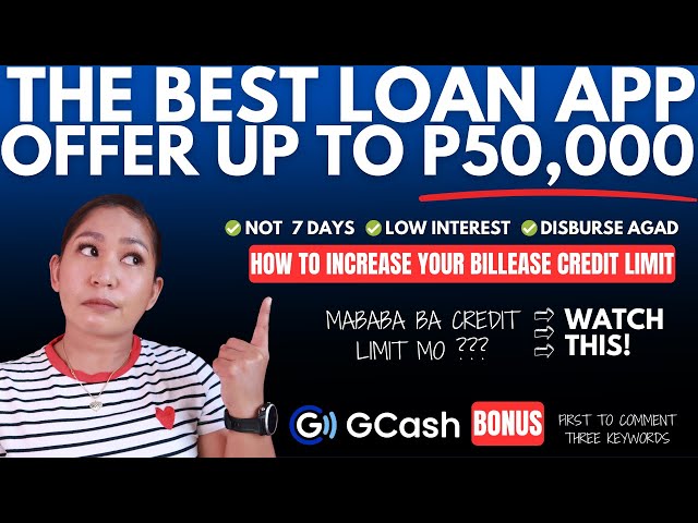 The Best Loan App | How to Grow Your Billease Credit Limit