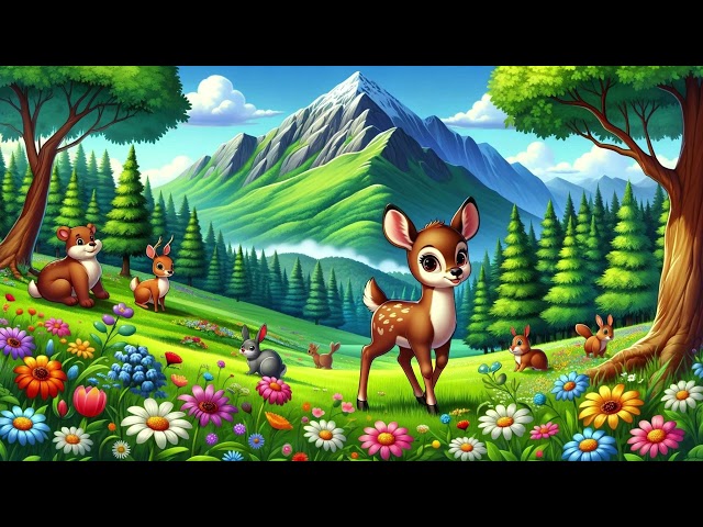 Maple's Magical Mountain Adventure: A Heartwarming Deer Tale for Kids I FAIRY TALES TV