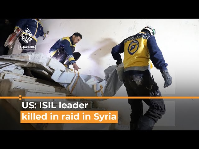 US says ISIL leader killed in raid in Syria | AJ #shorts