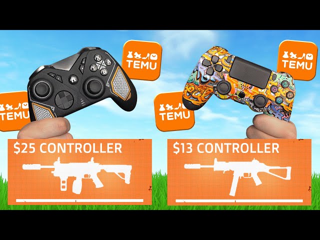 Winning Warzone on the CHEAPEST Temu Controllers