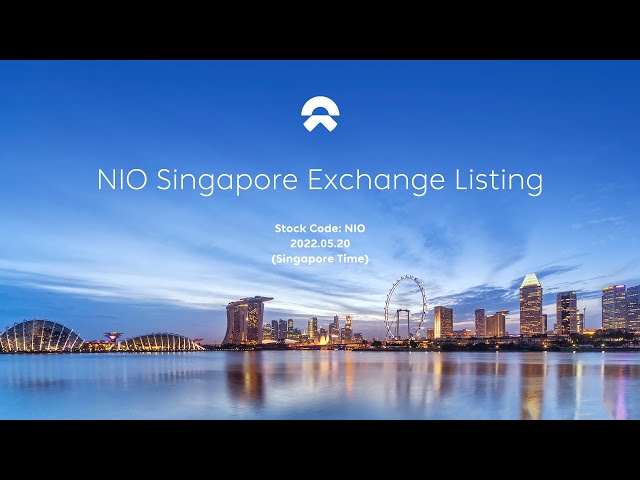 NIO Singapore Exchange Listing